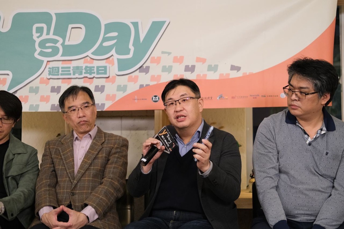 東吳大學法律系教授胡博硯。 圖：Y’s Day「週三青年日」提供