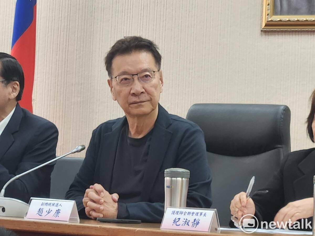 國民黨戰鬥藍發起人趙少康。 圖：黃建豪/攝（資料照）