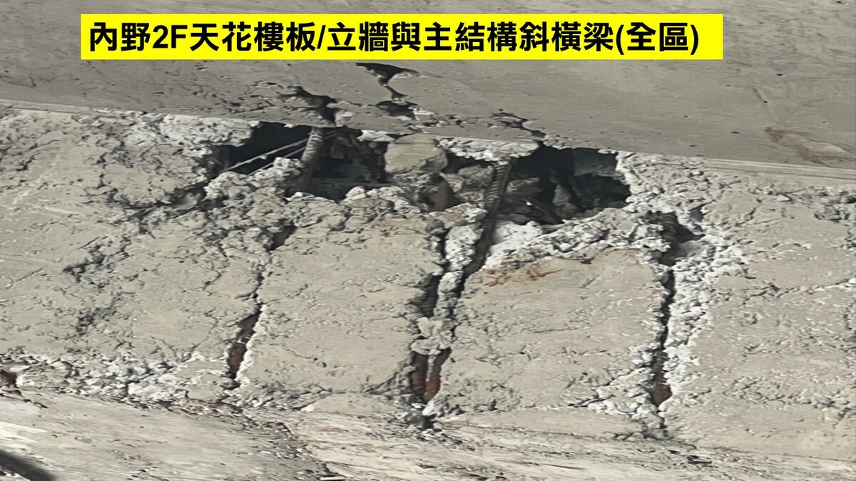 台南市議會國民黨團表示，賴清德在台南市長任內要打造東方威廉波特--亞太棒球村，預算從15億增加到34億元，卻是一座主副球場鋼樑主結構樑柱空心、裸露謀財害命的豆腐渣工程，原因在於未成立專責單位來統籌規劃、設計、監照，被審計處打臉，導致後續預算暴增，工程出現大缺失。 圖：台南市議會國民黨團提供