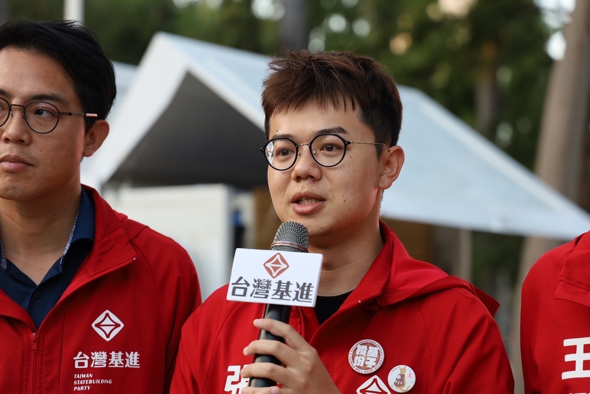 高雄市議員張博洋。 圖：台灣基進/提供