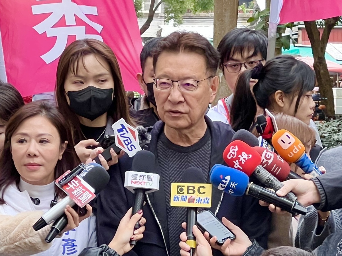 國民黨副總統候選人趙少康。 圖：趙少康辦公室/提供（資料照）