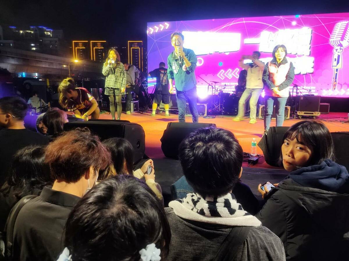 江肇國指出，享受音樂是不分族群民眾。 江肇國競總/提供