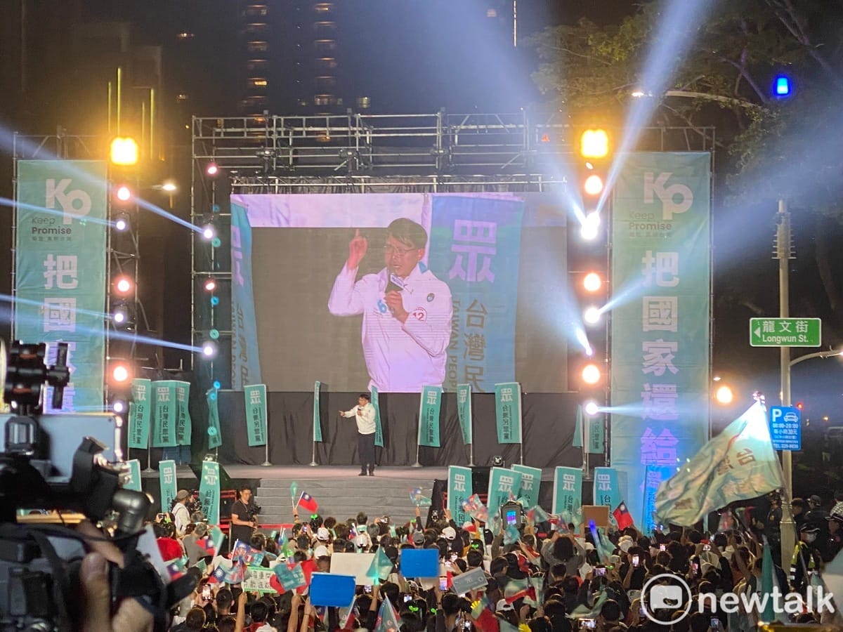 民眾黨不分區候選人黃國昌。 圖：周煊惠 / 攝