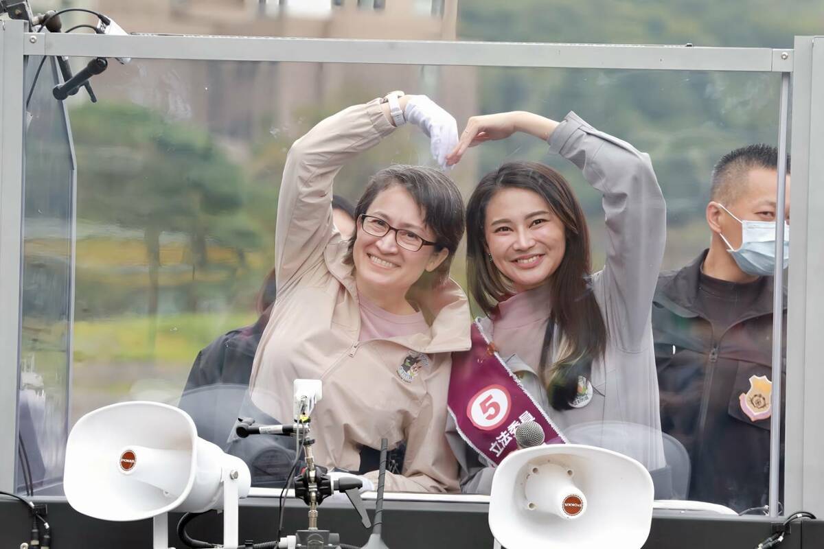 全國車掃 蕭美琴從汐止出發：賴品妤是年輕人的代言人