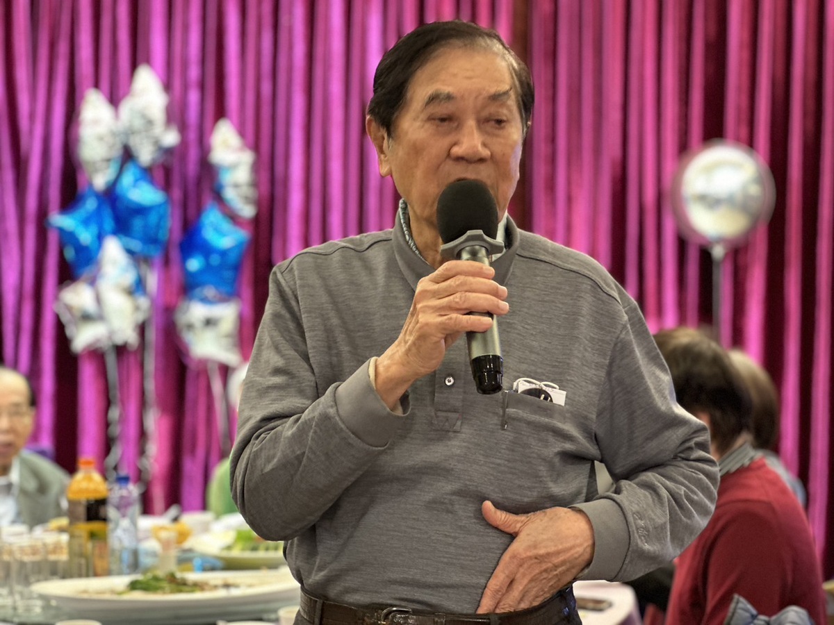 陳唐山希望獨盟精神一代傳承一代。 圖：朱蒲青／攝