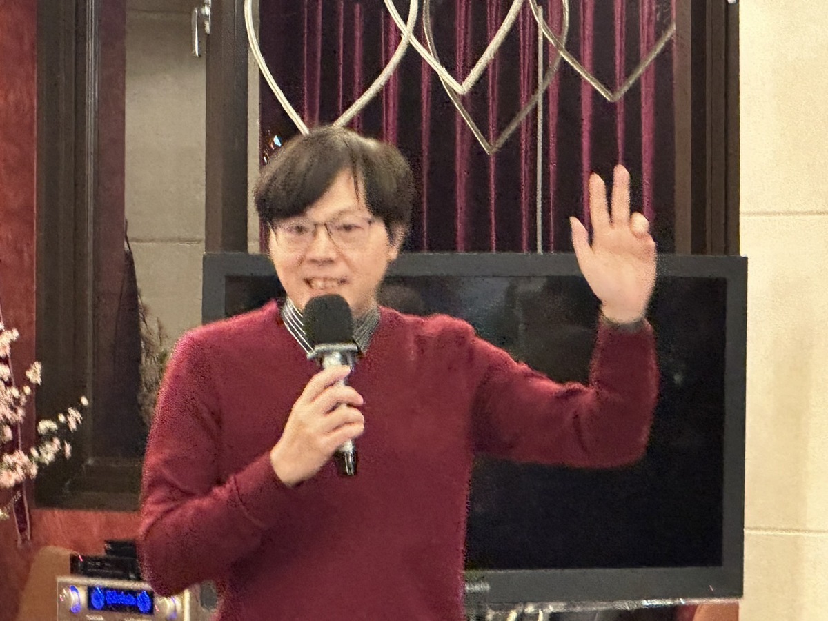 台灣基進主席王興煥出席慶祝許世楷及金美齡兩人90歲壽誕。 圖：朱蒲青／攝