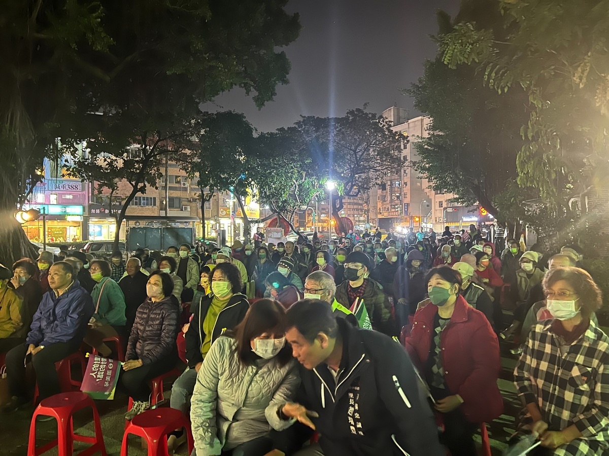 江肇國已舉行近50場廟口開講，累積參與民眾突破上萬人 江肇國競總/提供