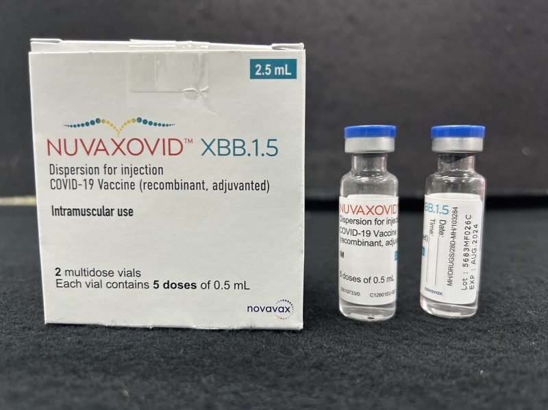 昨(9)日為Novavax XBB疫苗施打首日，疾管署副署長羅一鈞今日說明首日共3752人次接種。 圖：疾管署／提供