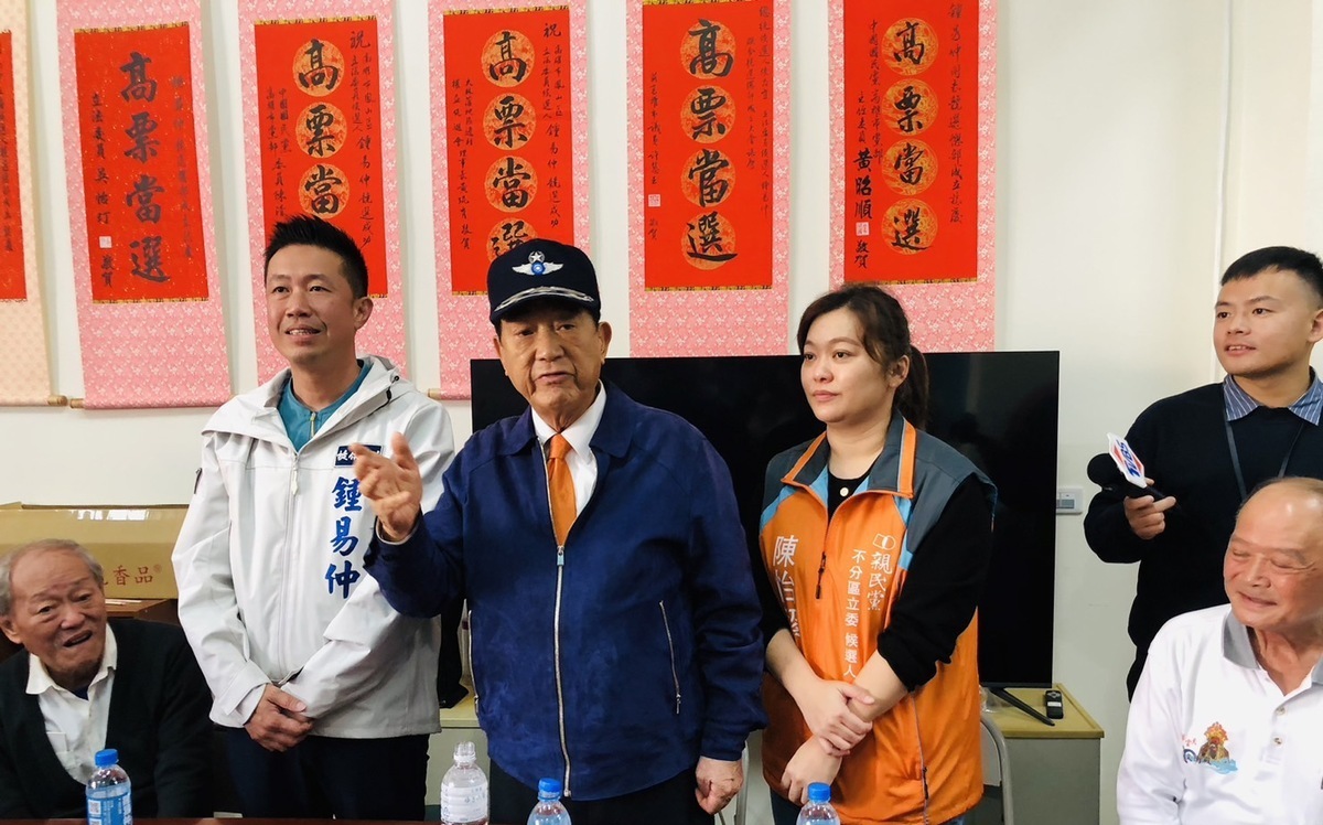 跟柯文哲、黃珊珊很久沒連繫 宋楚瑜表態：總統只支持侯友宜