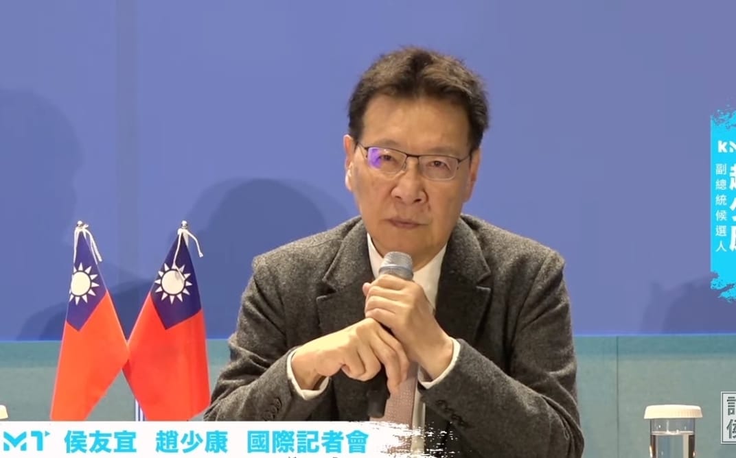國際記者會》香港一國兩制失敗 趙少康：台灣絕對不會接受一國兩制