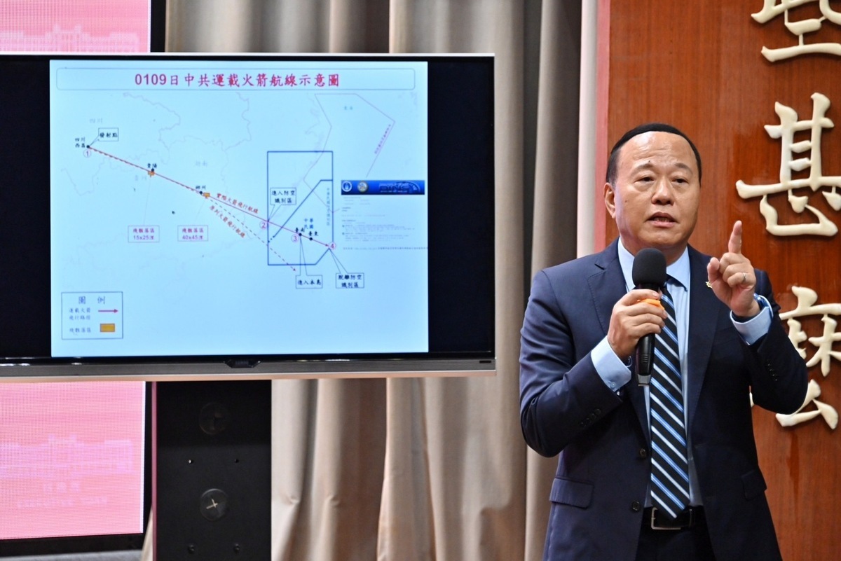 國防部副部長柏鴻輝。 圖：行政院提供