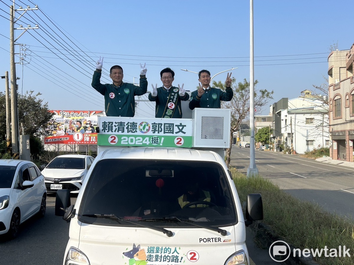 立委選前最後一天，立法委員郭國文今日透過三大車隊遊行、山區後援會掃街，展現團結勝選的決心， 圖：郭國文競選總部提供