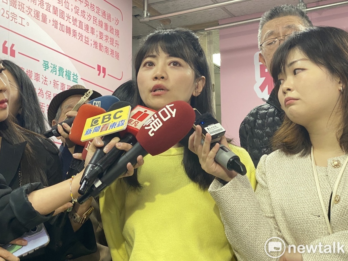 民進黨立委高嘉瑜本次爭取台北市內湖、南港區立委連任，敗給國民黨李彥秀。 圖：周煊惠 / 攝 （資料照）