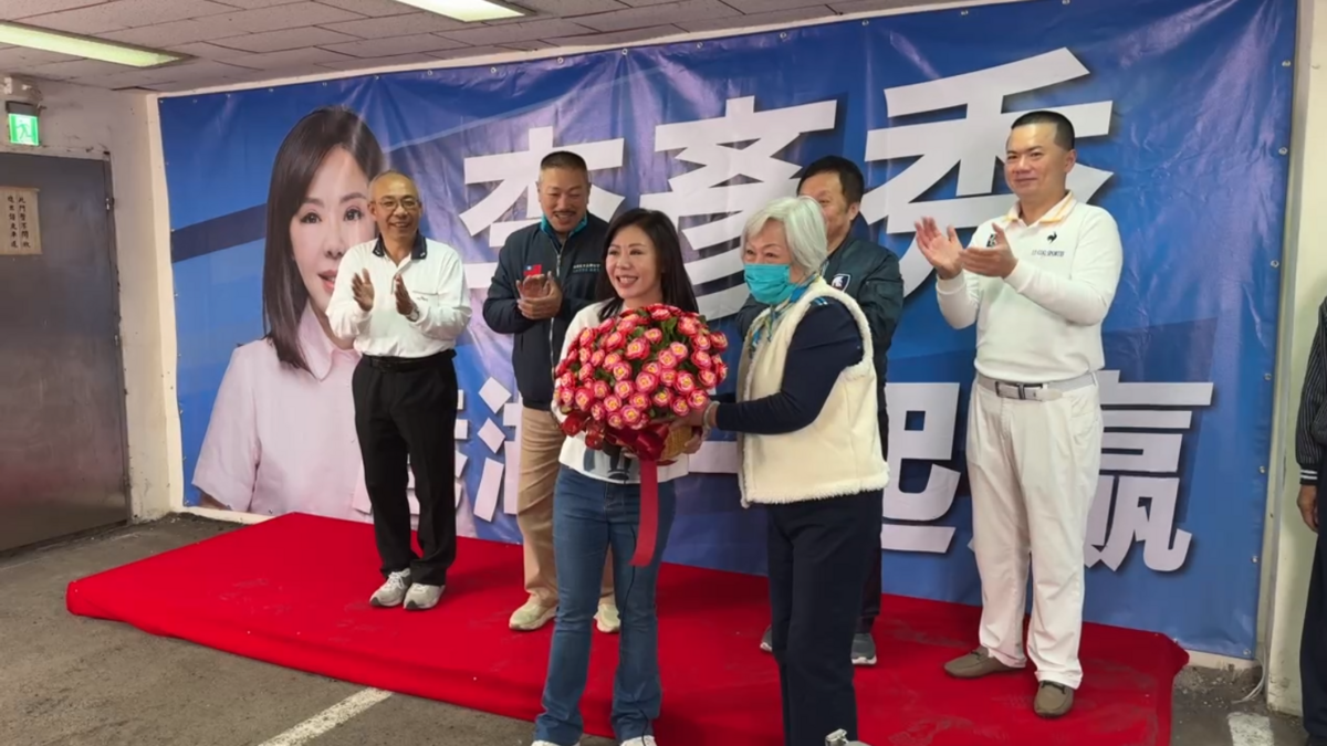 李彥秀勝選之後，感謝港湖所有鄉親堅定的支持，讓國民黨拿回這一席。 圖：取自  李彥秀  臉書直播