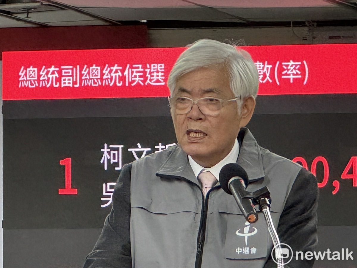 中央選舉委員會主任委員李進勇。 圖：謝莉慧/攝（資料照）