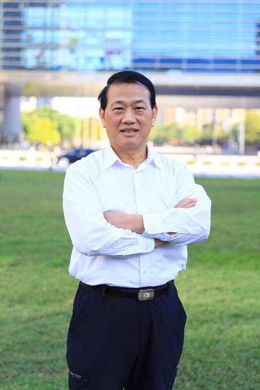 台中市政府新任副秘書長張大春。 台中市政府/提供