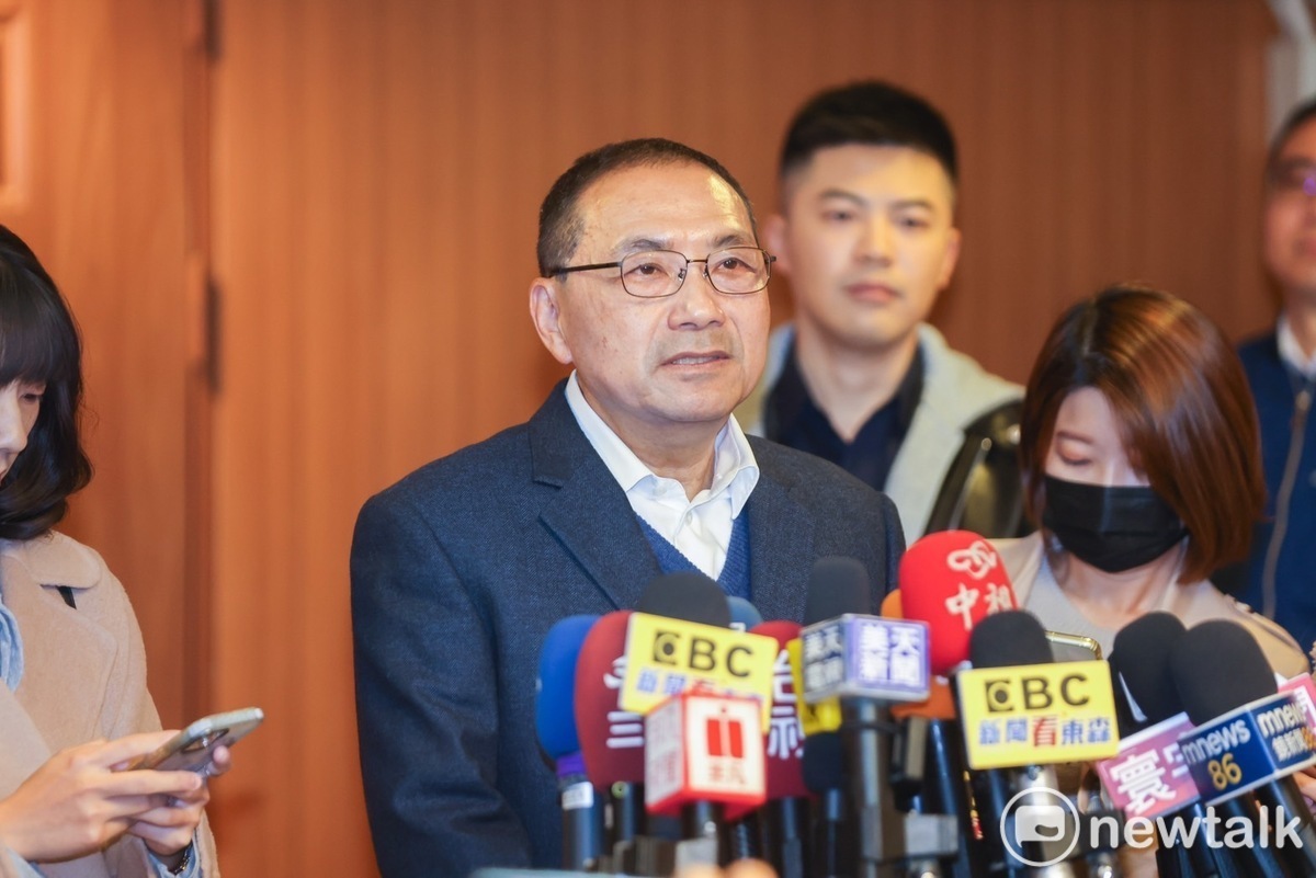 新北市長侯友宜確定不出席520正副總統就職典禮。 圖：林昀真/攝