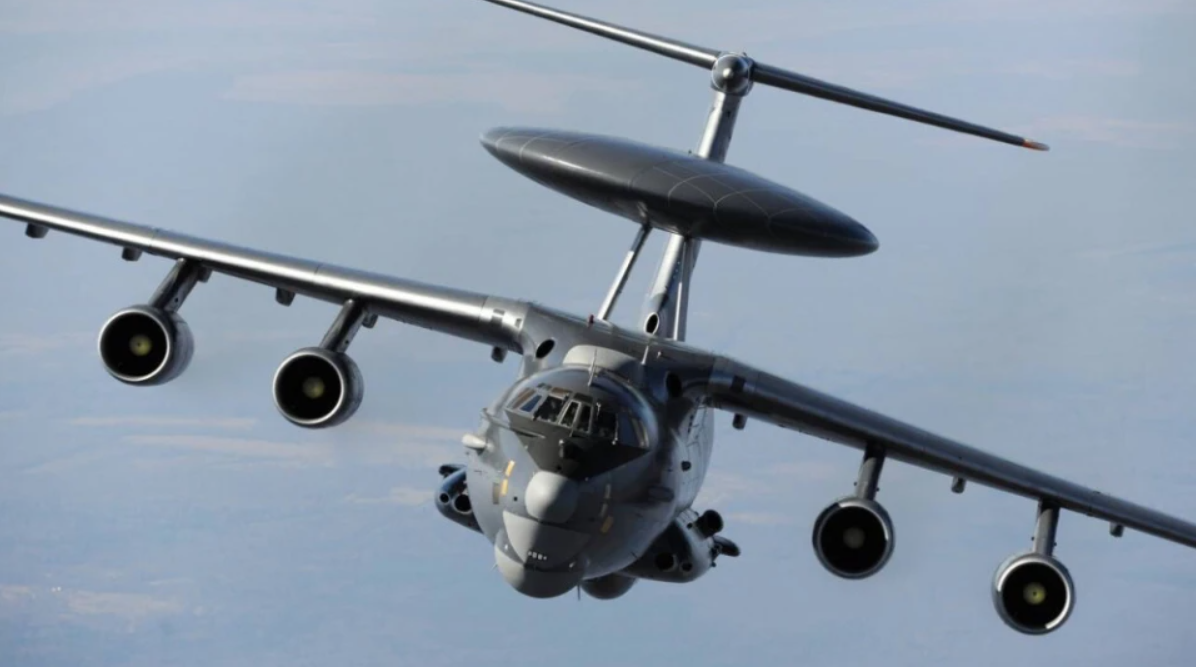 A-50 空中預警機。 圖 : 翻攝自騰訊網