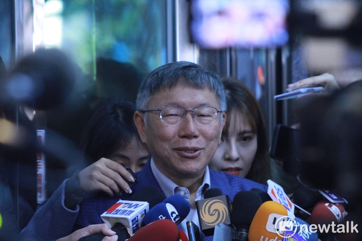 民眾黨主席柯文哲。 圖：周煊惠 / 攝（資料照）