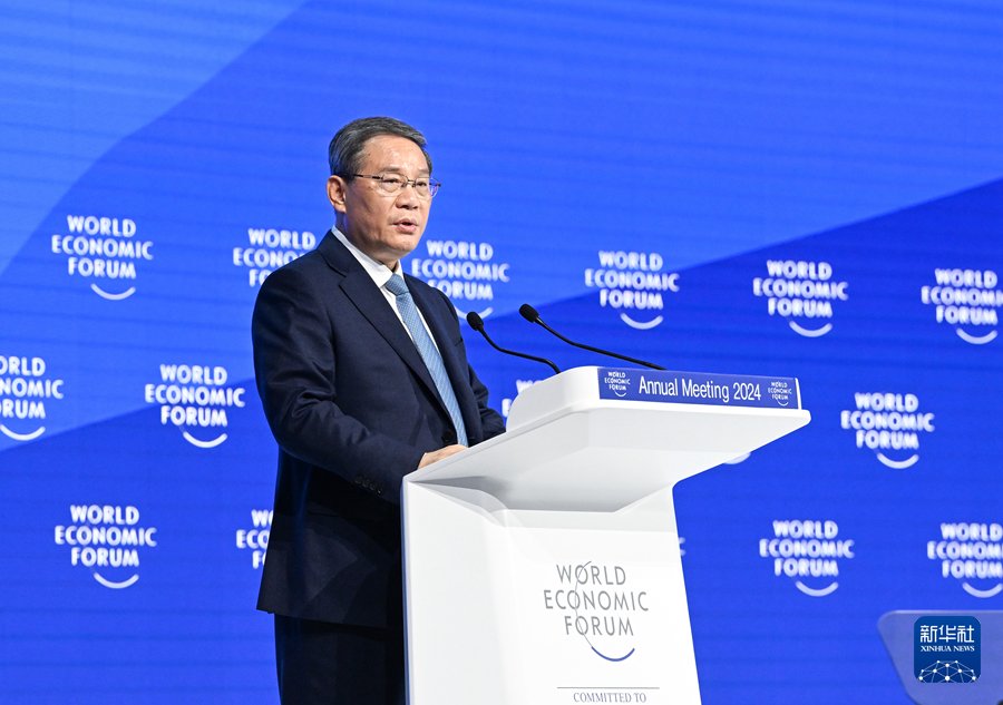 中國國務院總理李強呼籲外商繼續投資中國，但許多反共的推主質疑，目前中國的實際環境根本無法吸引外資。 圖：翻攝自新華社