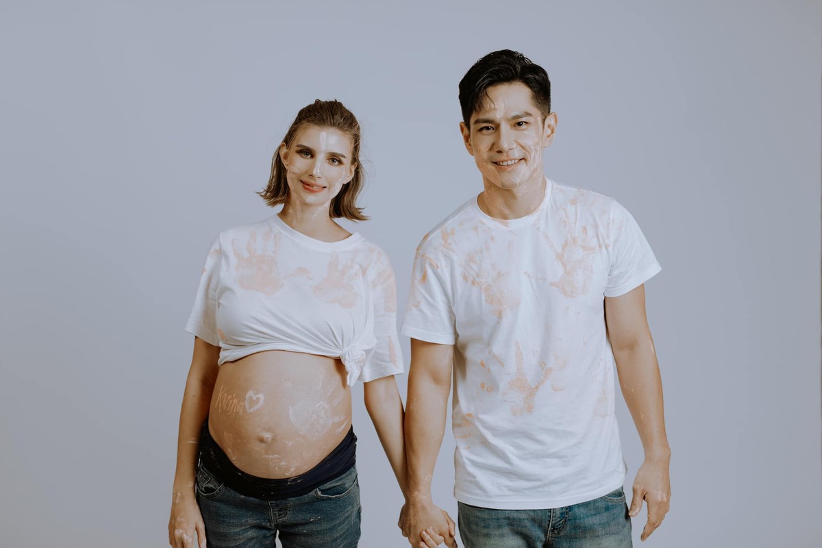 YTR佳娜去年6月被祖雄求婚成功，並公佈了懷孕的好消息。 圖：翻攝自IG＠herotai_official