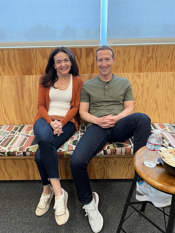 桑德柏格（Sheryl Sandberg）宣布將改任顧問。 圖：取自Sheryl Sandberg臉書