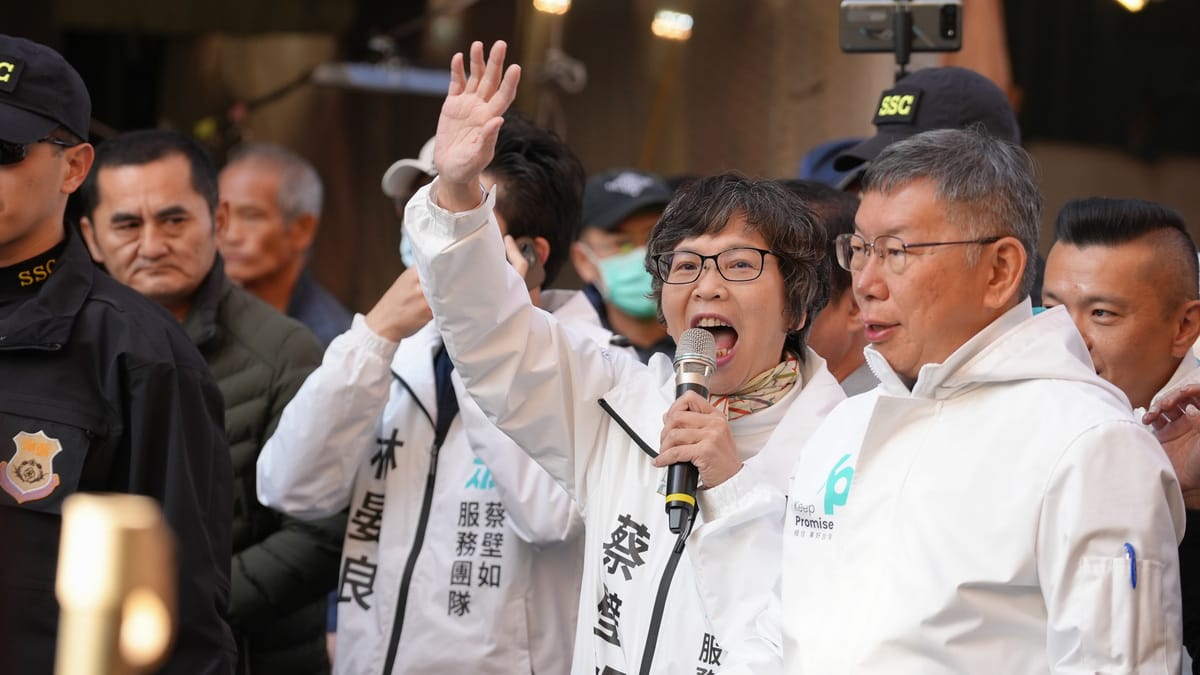蔡壁如說，會繼續留在台中深耕。 新頭殼資料照