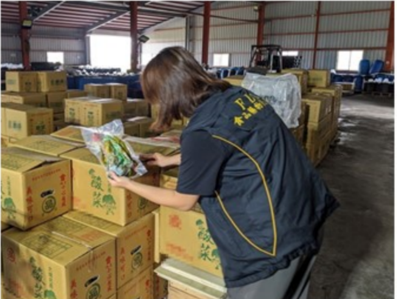 食藥署公布「112年醃漬蔬菜製造業稽查專案」結果，共計5家業者違規。 圖：食藥署/提供