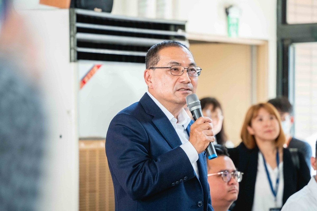 侯友宜上午稱要全力衝刺市政，下午則到台中謝票。 圖：侯友宜辦公室提供