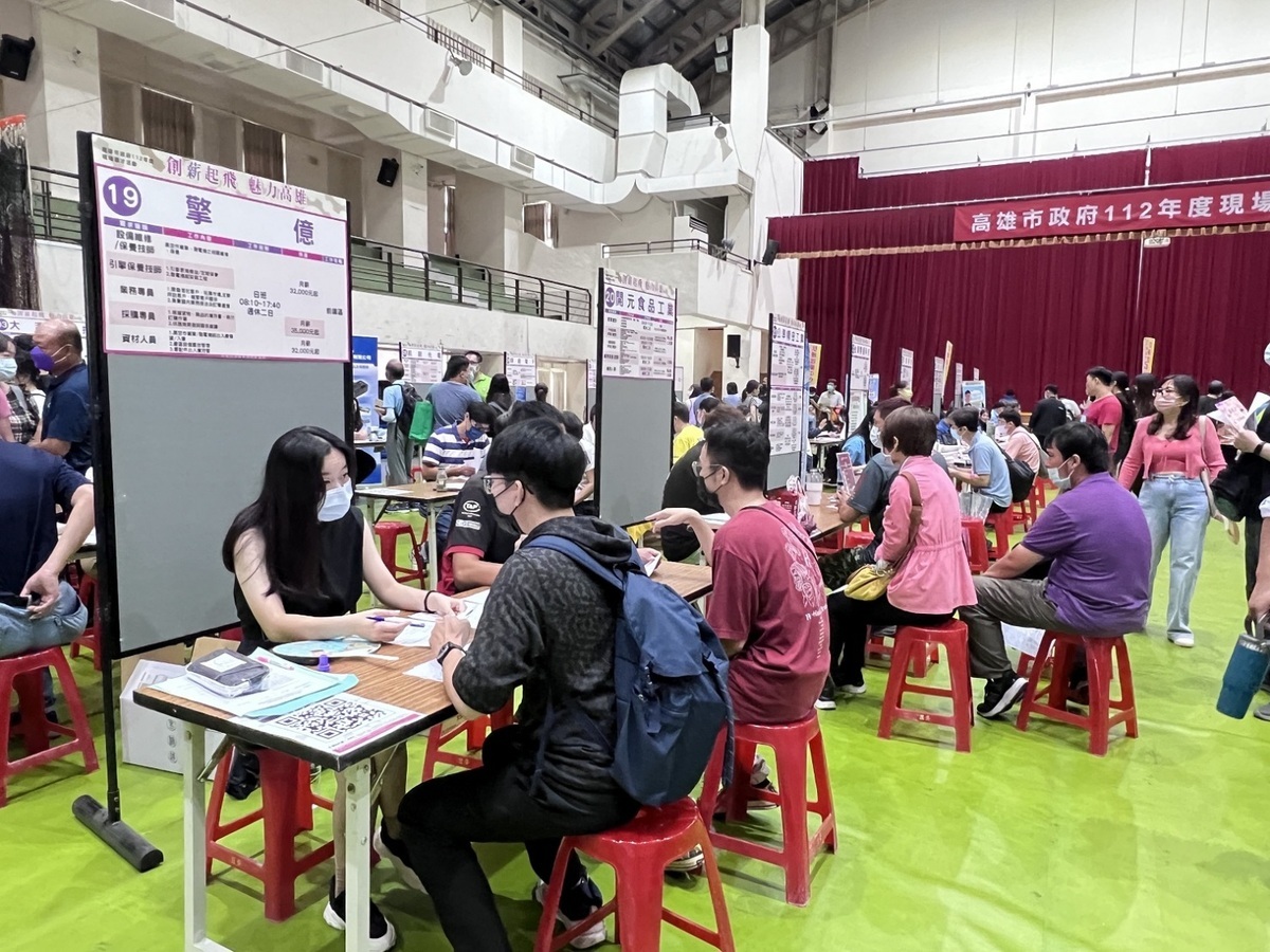 勞工局提供市業媒合服務。 圖：高雄市勞工局/提供
