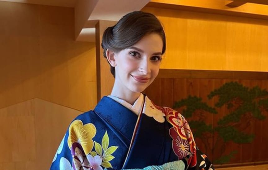 2024日本小姐椎野卡洛琳娜。 圖 : 翻攝自椎野卡洛琳娜IG