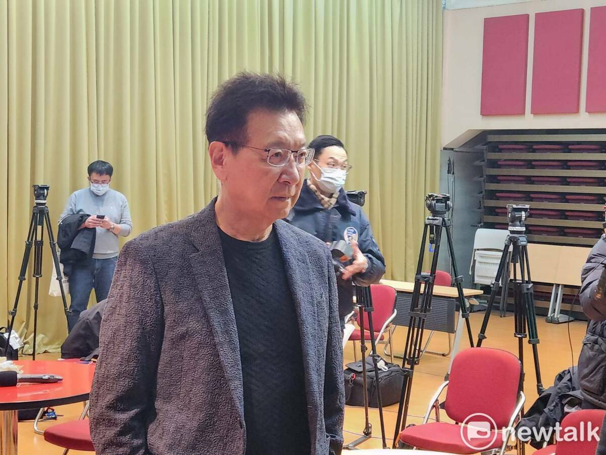 資深媒體人趙少康回應《賀瓏夜夜秀》爭議。 圖：黃建豪/攝