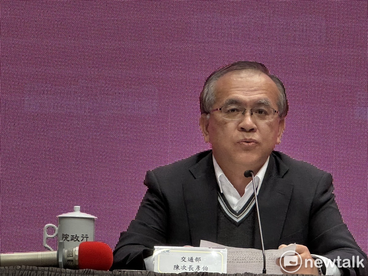 交通部次長陳彥伯。 圖：謝莉慧/攝