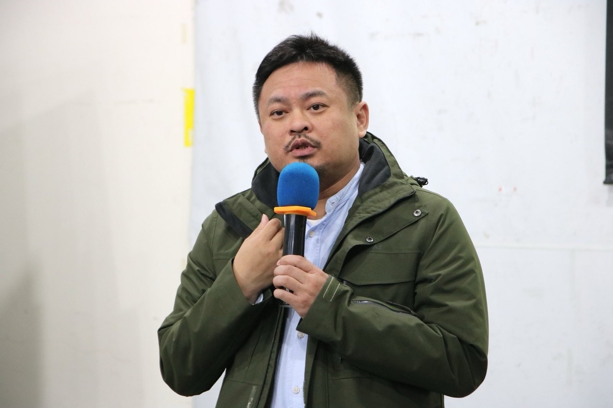 民進黨立委洪申翰出席「環團與總統有約」新書發表會。 圖：翻攝自洪申翰臉書（資料照）