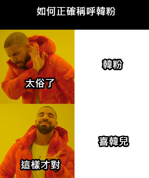 過去一票綠營粉專過去利用「喜憨兒」的諧音「喜韓兒」來嘲諷前高雄市長韓國瑜的粉絲，也遭批是歧視喜憨兒 圖:翻攝自臉書