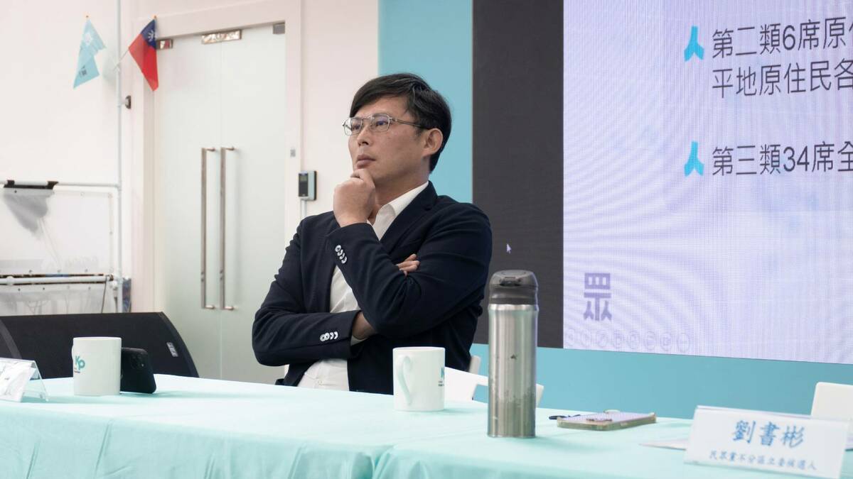 民眾黨不分區準立委黃國昌。 圖：黃國昌辦公室提供。