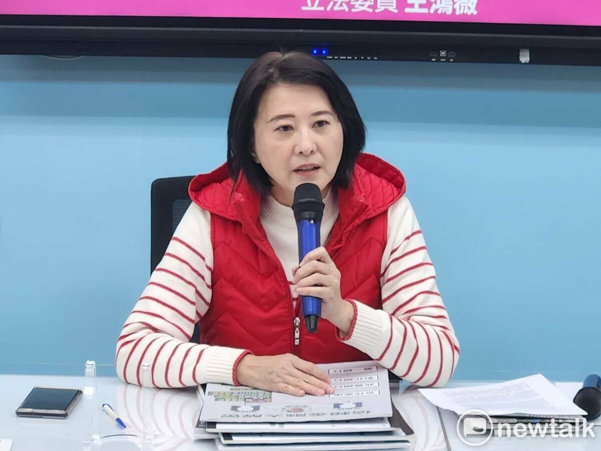 國民黨立委王鴻薇。 圖：黃建豪/攝（資料照）