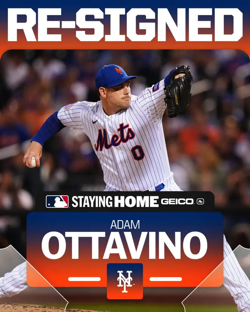 ▲大都會隊Adam Ottavino 確定續約，並以超狂滑球為主要武器。（圖／美聯社／達志影像）