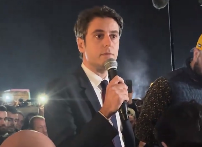 法國新總理艾塔爾(Gabriel Attal) 圖：翻攝自Gabriel Attal/X