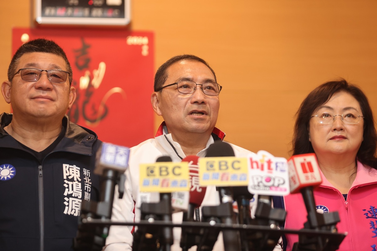 侯友宜表示，黨與黨的溝通方式有很多種，只要有共識，讓人民安居樂業最重要， 圖：林昀真/攝