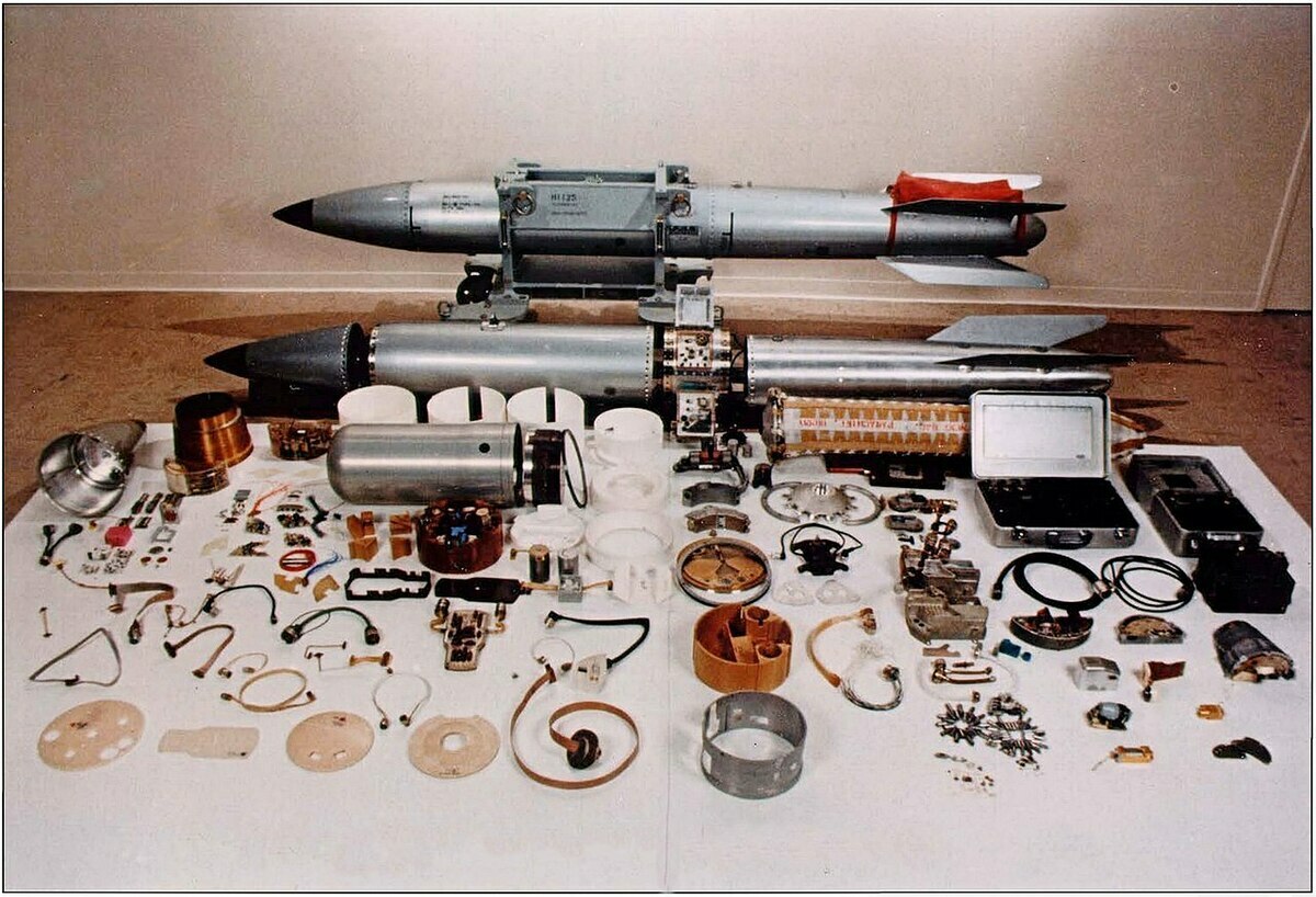 美軍空射型「B-61」戰術核彈。 圖：翻攝維基百科/公有領域