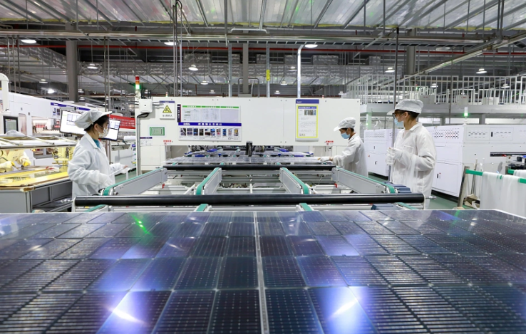 歐盟《工業加速器法案》將禁止中國光電產品。 圖：翻攝自視覺中國
