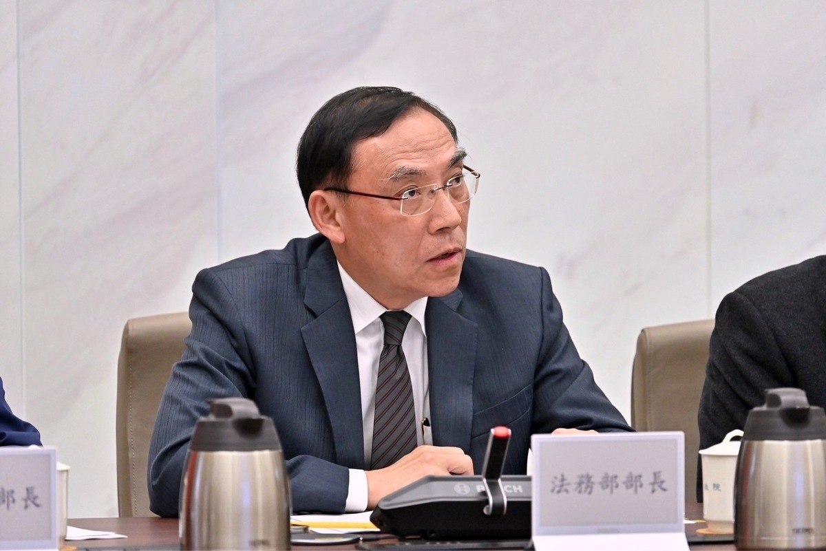 法務部長蔡清祥。 圖：行政院提供（資料照）
