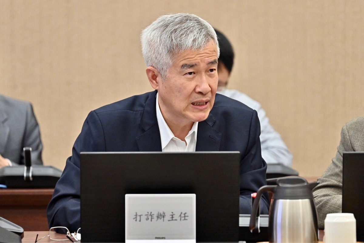 行政院打詐辦主任、行政院顧問李憲明。 圖：行政院提供