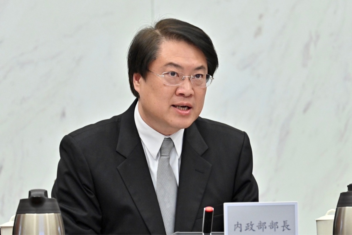 內政部長林右昌。 圖：行政院提供