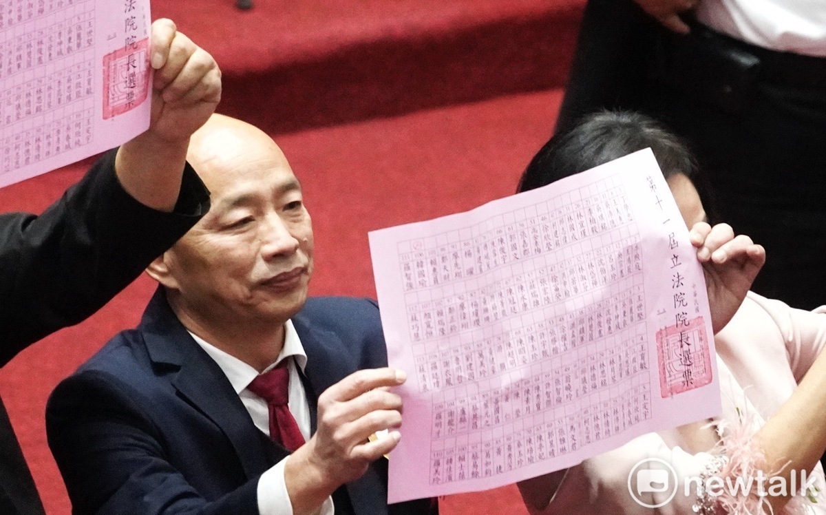 最嚴格黨紀磨刀霍霍 藍委立法院長投票全亮票