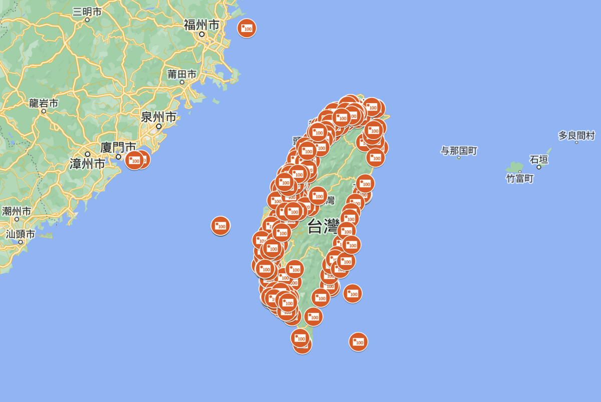 央行結合Google地圖製作「113年度春節前新鈔兌換地圖」讓民眾方便搜尋。 圖：取自「113年度春節前新鈔兌換地圖」