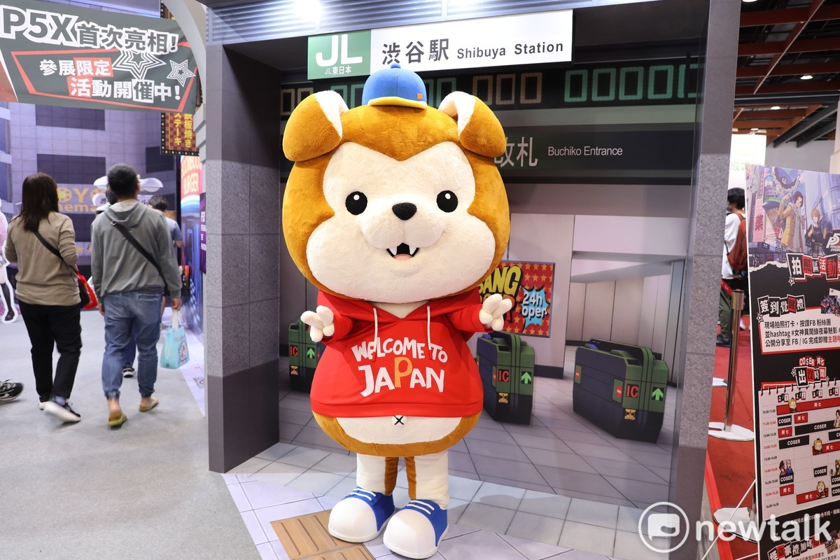 展會現場更特別打造解謎區，還原遊戲場景及機關互動 圖：蔡幸秀/攝
