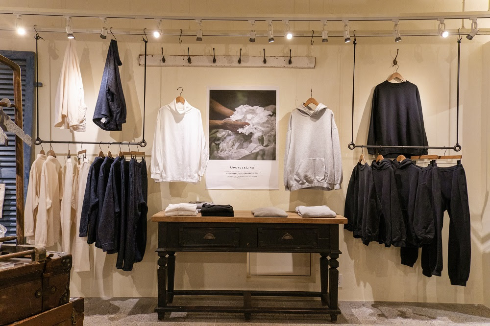 pcycleLino 剩布再製而成的無性別服飾。 圖：取自UpcycleLino