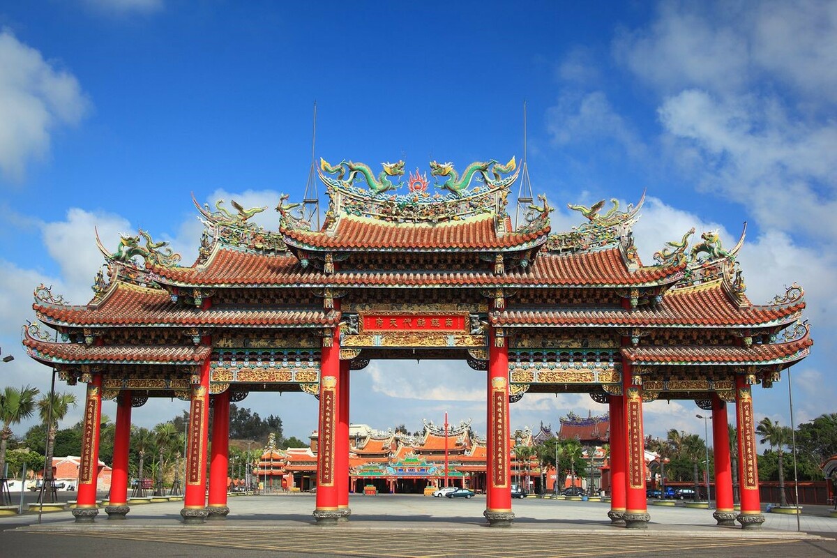 南鯤鯓代天府。 圖：內政部提供